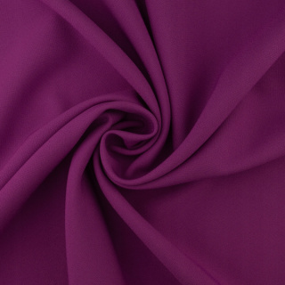 Stoff Panama dunkel Magenta universell für Vorhänge glatt 0,5m