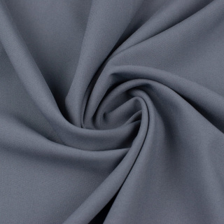 Stoff Panama grau universell für Vorhänge glatt ohne Muster 0,5m