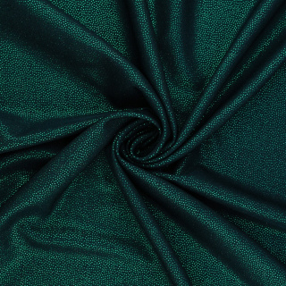 Twill-Material metallic Flaschengrün glänzend 0,5m
