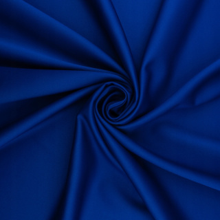 Stoff Satin Magnus kobaltblau glatt 0,5m
