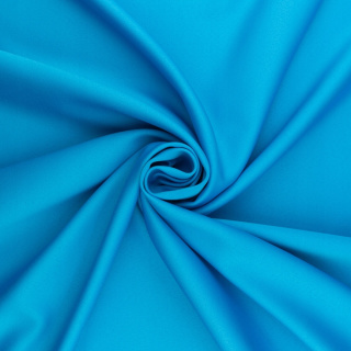 Stoff Satin Magnus blau glatt 0,5m