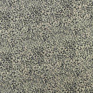Chiffonstoff beige grau glatt Leopardenmuster 0,5m