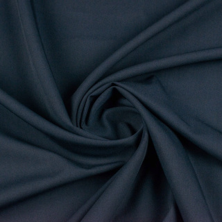 Stoff Orlando marineblau glatt zum Nähen 0,5m