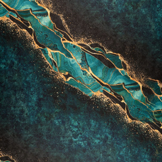 Stoff Viskose Twill smaragdgrün glatt Muster 0,5m