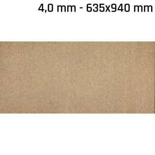 Dichtungsplatte Gummikork635x940x4,0mm