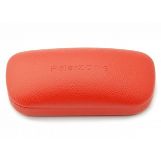 Rotes Hartschalenetui für PolarZone-Brillen