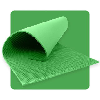 Akustikpaneelschaum VLNY 200×100 cm 5 cm dunkelgrün