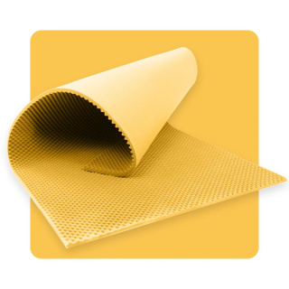 Akustikschaumstoffplatte VLNY 200×100 cm 2 cm gelb