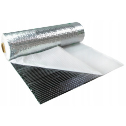 Selbstklebende Butyl matte 2,5 mm ECO-25 aus Aluminium 400x50cm