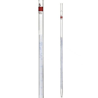 Mehrkanal-Pipette, 1 ml, Klasse AS, mit Schellbach-Streifen