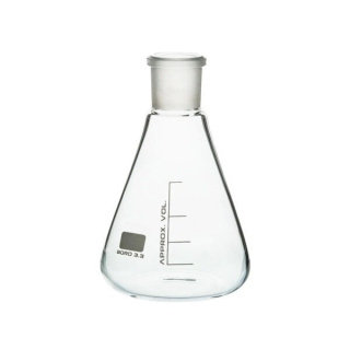 Erlenmeyerova banka 50 ml so zabrúsením 29/32 - Glassco