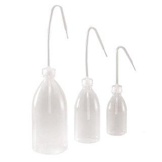 Striekačka LDPE 250 ml so závitom GL25 – laboratórna fľaša VITLAB