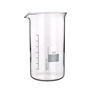 Sklenená kadička 25 ml, vysoká forma, borosilikátové sklo SIMAX