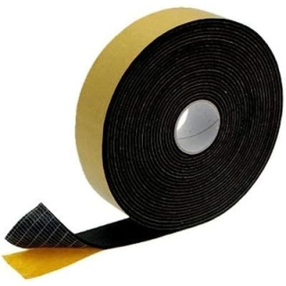 Selbstklebendes wärmeisolierendes Kautschukband, Dicke 3 mm, Breite 50 mm, Länge 15 m