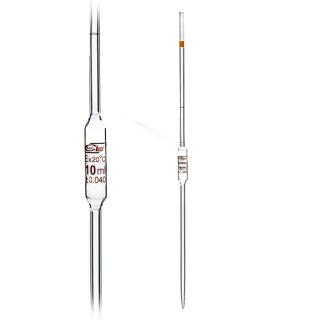 Einwegpipette, 2 ml, Klasse B, braune Skala – DIN 12690