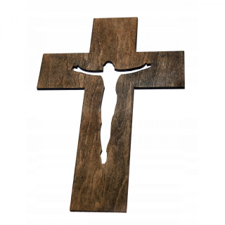 Holzkreuz für die Wand 20x13x0,7cm