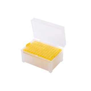 Ständer für Spitzen für AB TIP BOX Pipetten, 2–200 µl, gelb – 96 Plätze