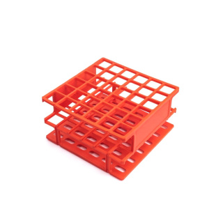 Verstärkter modularer Reagenzglashalter aus PP, 36 Plätze, Durchmesser 16 mm – autoclavierbar