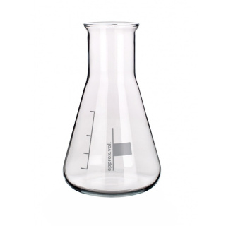 Kegelförmige Flasche 200ml mit weitem Hals