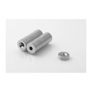 Neodym Magnet unter der Schraube MP 14x(8x4)x5 N38