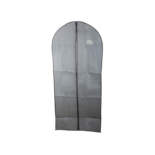 Schutzbezug für Kleidung 60x137cm mit Reißverschluss grau
