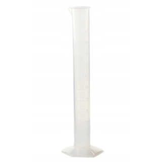 Messzylinder PP 100ml reliefkalibriertes Glas