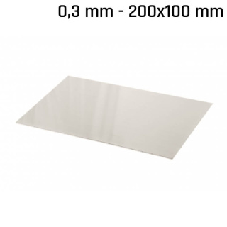 Neusilberblech (Alpaka) 200x100x0,3mm