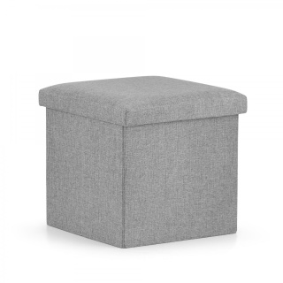 Klappsitz mit Stauraum L 36x38x38cm grau