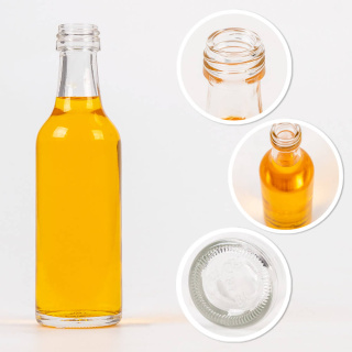 Glasflasche 10 Stk 50ml 12cm MONOPOL