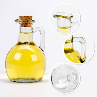 Glasölflasche 150 ml mit Stopfen