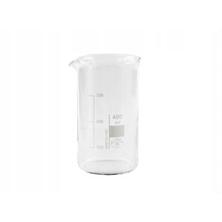 Glasbecher 400ml 70x130mm hoch