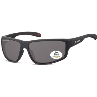 Sportliche polarisierte Sonnenbrille für Autofahrer, schwarz KYLE