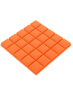 Akustikplatte orange WÜRFEL 50×50 cm Dicke 5 cm