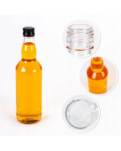 Glasflasche 500ml 24cm MONOPOL