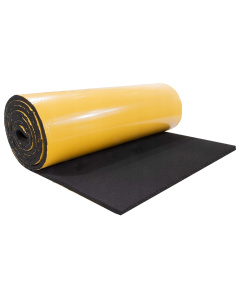 Schallschutzschaum 10mm 25x100cm selbstklebende absorbierende feuerfeste Matte KO10s