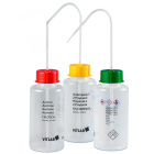 Acetonitril-Druckdüse, 500 ml, breiter Hals GL45 – PE-LD