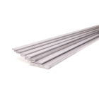 Flacher Edelstahlstab 45x10 mm