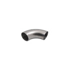 Hamburger Winkelstück aus Edelstahl Φ84x1,5 mm