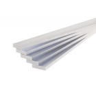 Aluminium-Flachstabstange 10x4 mm