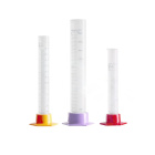 Messzylinder aus PP mit blauer Skala und abnehmbarem Boden – 25 ml