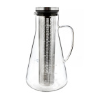 Erlenmeyerkolben aus Glas mit weitem Hals und Henkel, 1600 ml – BORO 3.3