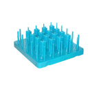 Falcon Reagenzglasständer Typ Igel, 50 Plätze für 15 ml und 25 Plätze für 50 ml – PP, autoklavierbar