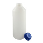 Fľaša LDPE 1000 ml s modrým uzáverom a zárukou originality
