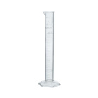 Messzylinder aus PMP, Klasse A, mit Ausguss und geprägter Skala – 50 ml, DIN 12681, ISO 6706