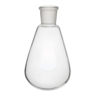 Hruškovitá banka 50 ml, brúsenie 14/23, borosilikátové sklo BORO 3.3