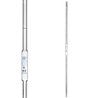 Einweg-Pipette, 20 ml, Klasse AS, blaue Skala, mit Zertifikat, ISO 648