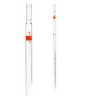 Mehrkanalpipette, 1 ml (0,01 ml), Klasse AS, braune Skala, mit Zertifikat – GLASSCO