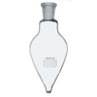 Srdcovitá banka 10 ml, sklo BORO 3.3, zabrúsenie 10/19