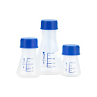 Erlenmeyer-Kolben aus PP mit blauem Verschluss – 500 ml, GL 45
