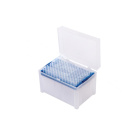 Ständer für Pipettenspitzen AB TIP BOX, 100–1000 µl, blau – 96 Plätze